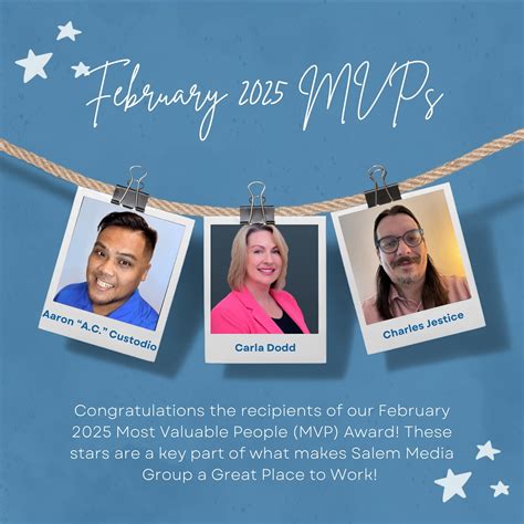 Celebrating Our MVP (Most Valuable Person)