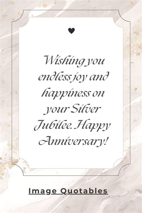 Celebrating the Silver Milestone: Wishes for a Special Couple
