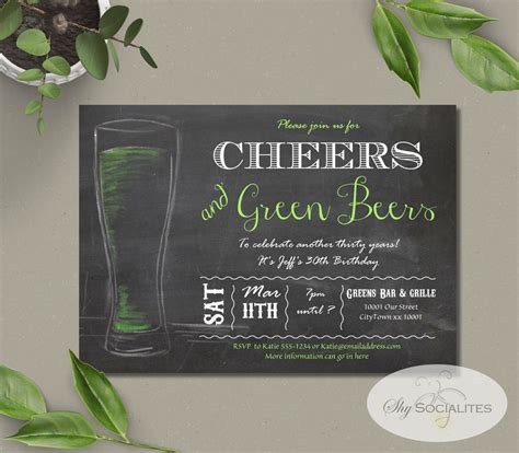 Cheers & Green Beers! Party-Ready Wishes