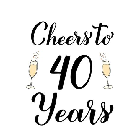 Cheers to 40 Years: Wishes From Friends & Family