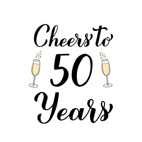Cheers to 50 Years: Toasts & Celebration-Focused Wishes