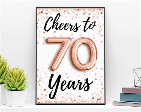 Cheers to 70 Years: Lighthearted & Funny Messages