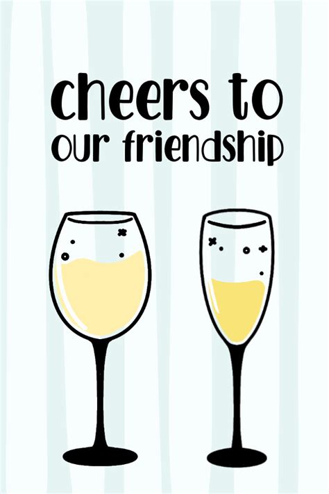 Cheers to Friendship and Vacancy Signs