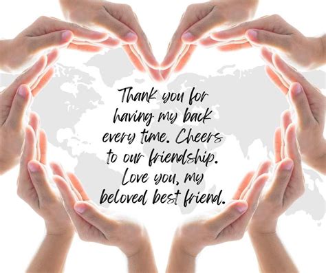 Cheers to Our Awesome Friendship (Heartfelt & Appreciative)