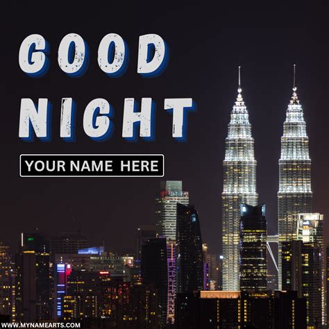 City Lights & Good Nights for a Friend