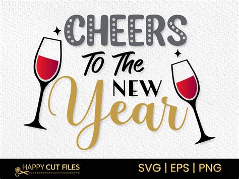 Classic Cheers for a Happy Year