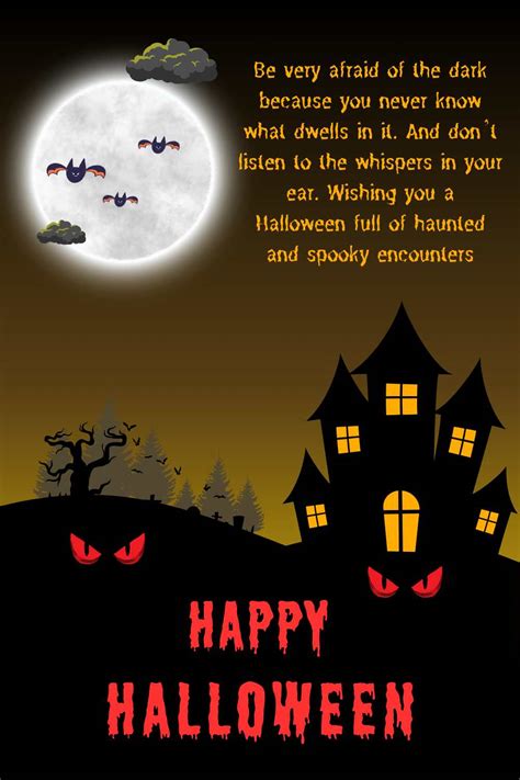 Classic & Creepy Halloween Messages