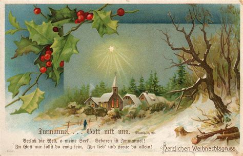 Classic & Heartfelt German Christmas Greetings