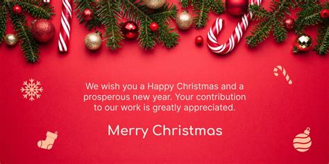 Classic & Professional Christmas Greetings