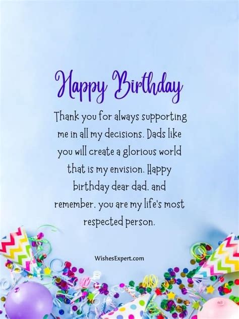 Classic & Respectful Birthday Greetings