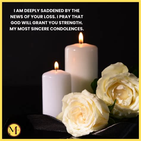 Classic & Sincere Condolences