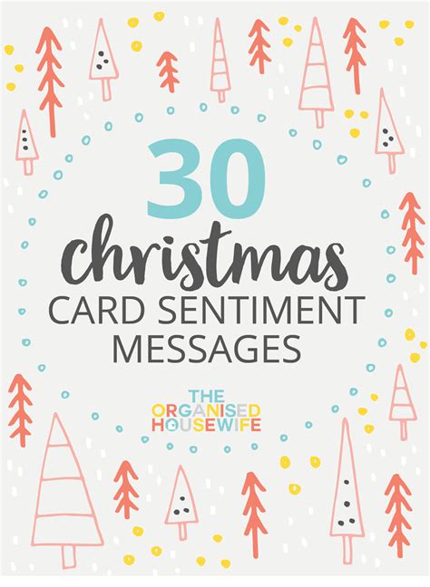 Classic & Timeless Christmas Sentiments