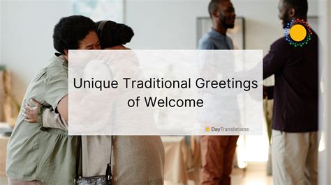 Classic & Traditional Greetings (With Translations)