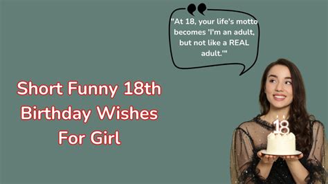 Congrats on Being an Adult (ish): 40+ Funny 18th Birthday Wishes