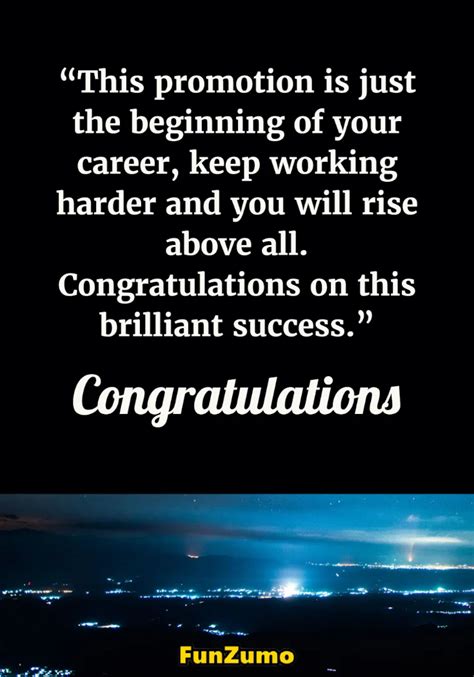 Congratulations on the Promotion to Full-Time You