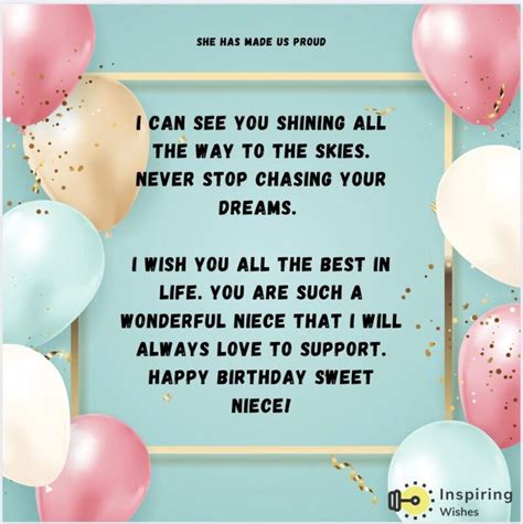 Cool & Inspiring Messages for Your Teen Niece