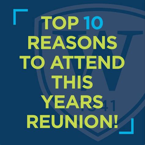 Counting Down to Our Reunion