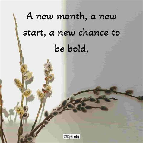 Creative & Poetic New Month Greetings