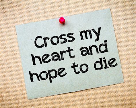 Cross My Heart & Hope to Die: Romantic Messages for Your Partner