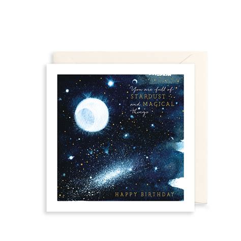 Cryptic Greetings Tinged with Stardust