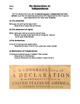 Declarations for a Second Chance