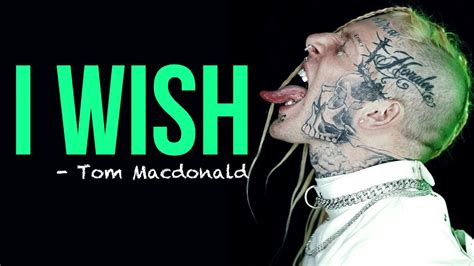 Decoding Tom MacDonald's "I Wish" Lyrics: The Most Powerful Lines and Themes