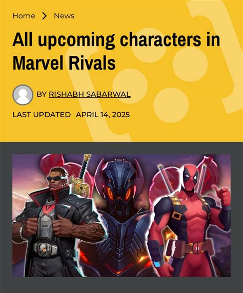 Dream Roster Additions: The Unannounced Heroes and Villains We Need
