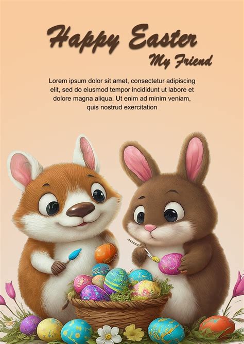 Easter Wishes for Friends Across the Miles