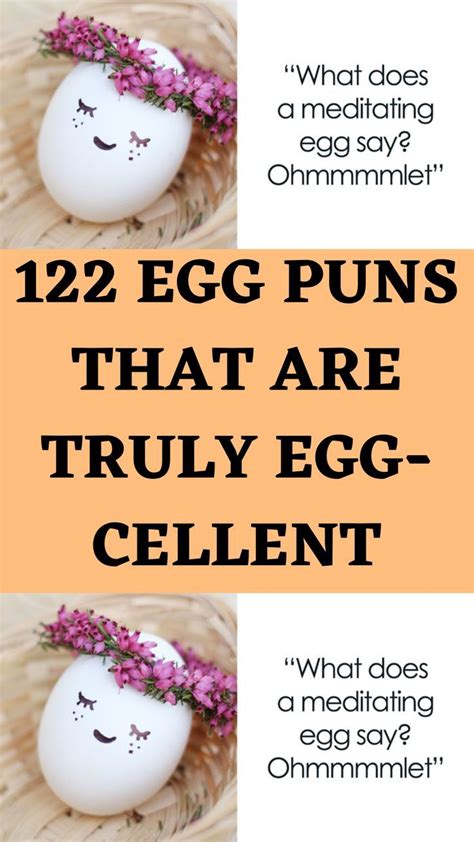 'Egg-cellent' Puns & Funny Easter Wishes