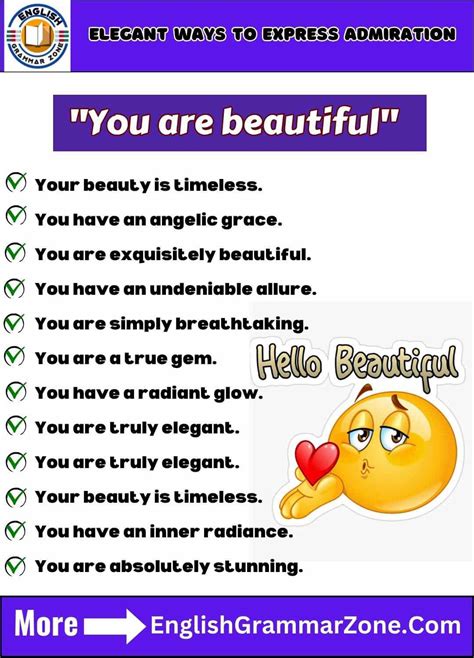 Elegant & Timeless Messages of Admiration