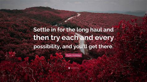 Encouragement for the Long Haul