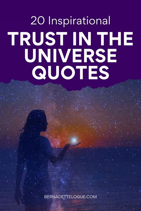 Encouragement for Trusting the Universe's Plan