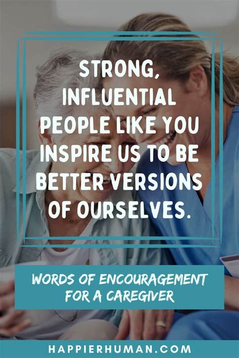 Encouraging Words from Medical Staff and Caregivers