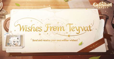 Epic & Thematic Wishes Inspired by Teyvat