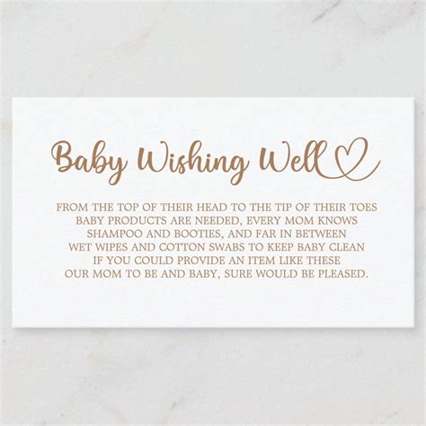 Especially for the Baby Shower Wishing Well