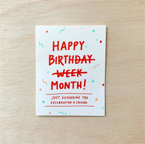 Extending the Celebration: The "Birthday Week" Approach