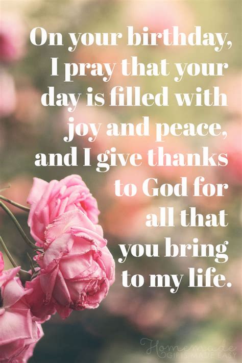 Faith-Filled Prayers for His Birthday