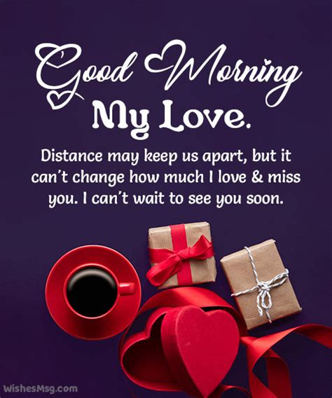 Far Away, But Close at Heart: Good Morning Messages for Long Distance