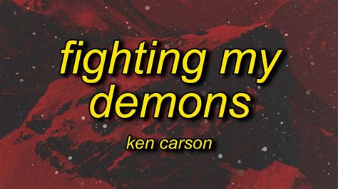 Fighting My Demons: Lyrics for the Internal Battle