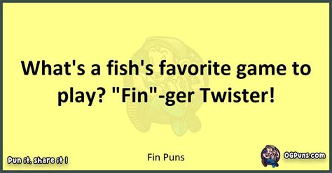 Fin-tastic Puns & Good Luck Lines
