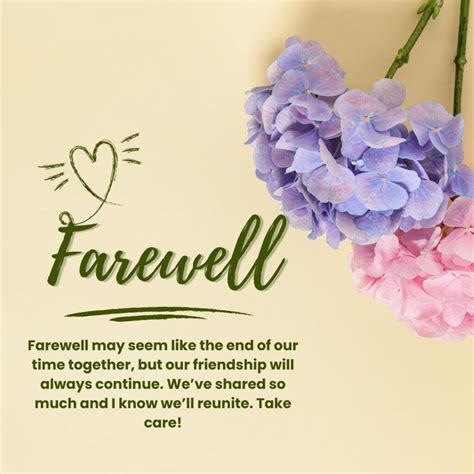 Final Blessings and Gentle Goodbyes