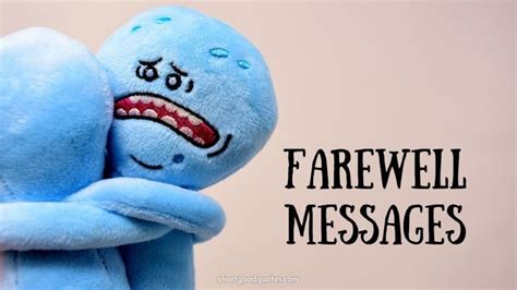 Final Words & Firm Farewells