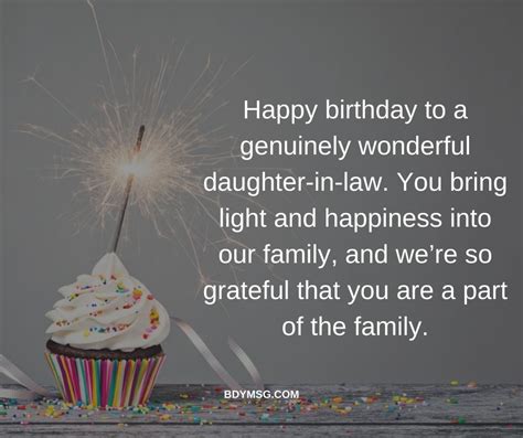 First Birthday Wishes as Our Daughter-in-Law
