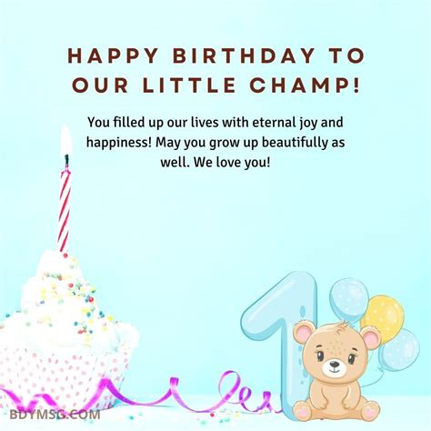 First Birthday Wishes for a Little Star