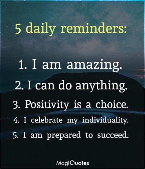 Five Reminders for Everyday Magic