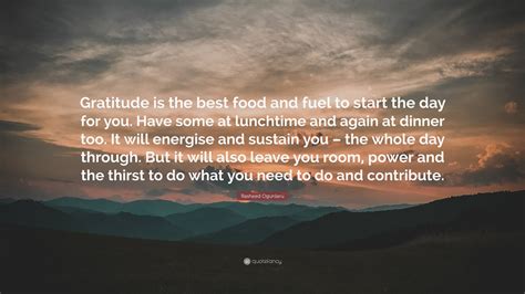 Food-Fueled Gratitude
