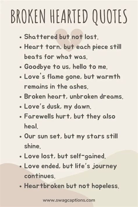 For a Broken Heart: Notes on Heartbreak & Moving On