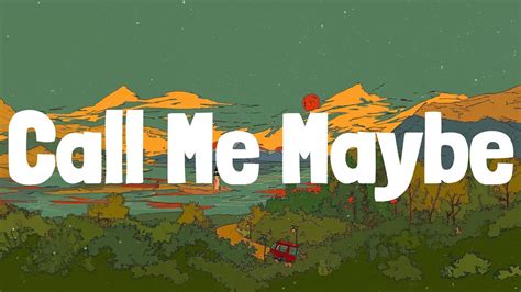 For a Budding Romance: The "Call Me Maybe" Vibe