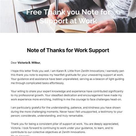 For a Colleague or Acquaintance: Professional & Supportive Notes