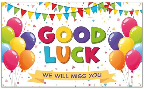 For a Colleague Who's Moving On: A Blend of 'Good Luck' and 'We'll Miss You'